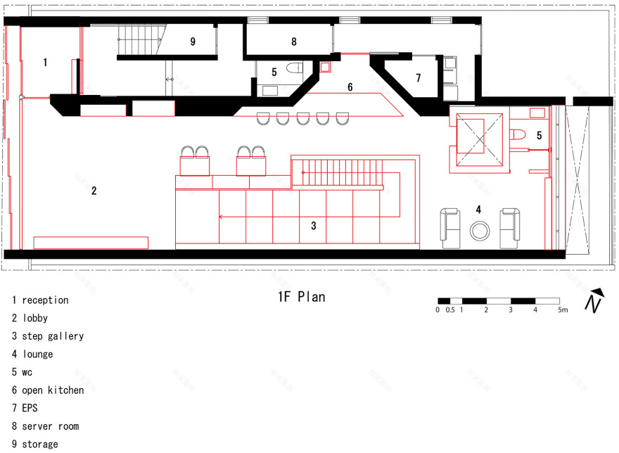 X 办公总部丨日本丨T2P Architects office-40