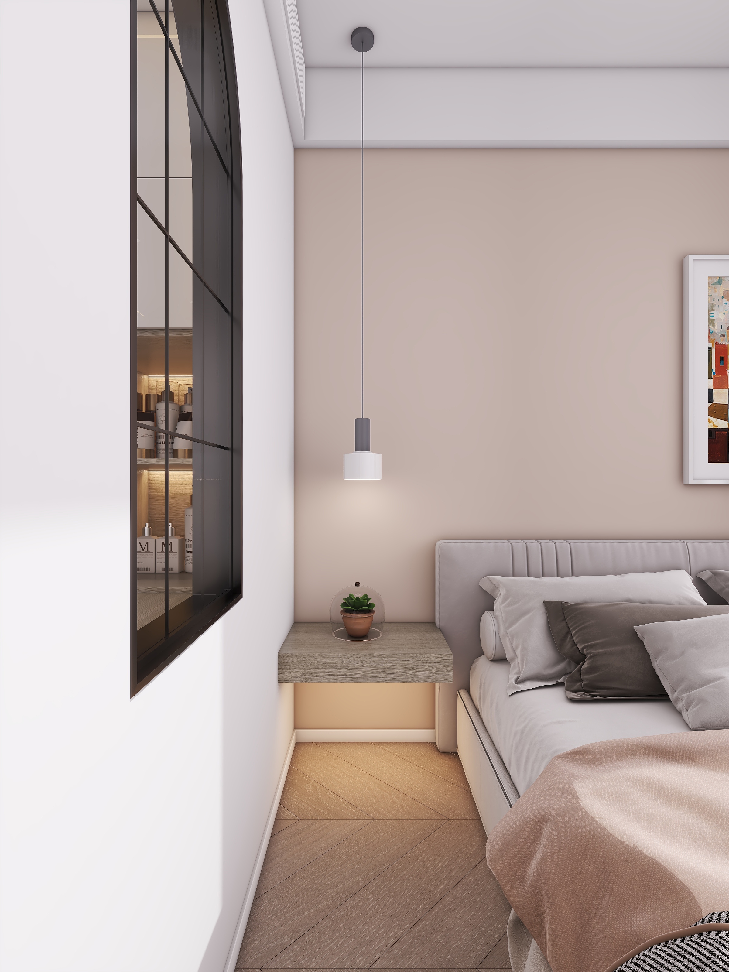 湖南张家界博泰状元府（118平方现代简约三居室）-33