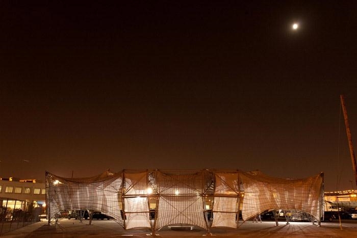 南加州大学建筑学院毕业典礼临时展馆,美国 / Oyler Wu Collaborative-12