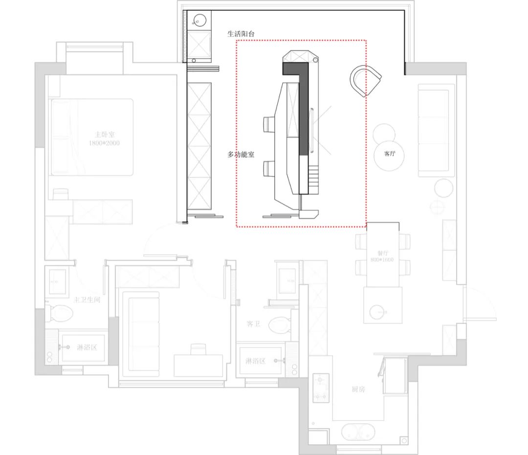 南京中交锦致110㎡三口之家LDK升级版设计丨中国南京丨熹维设计-66