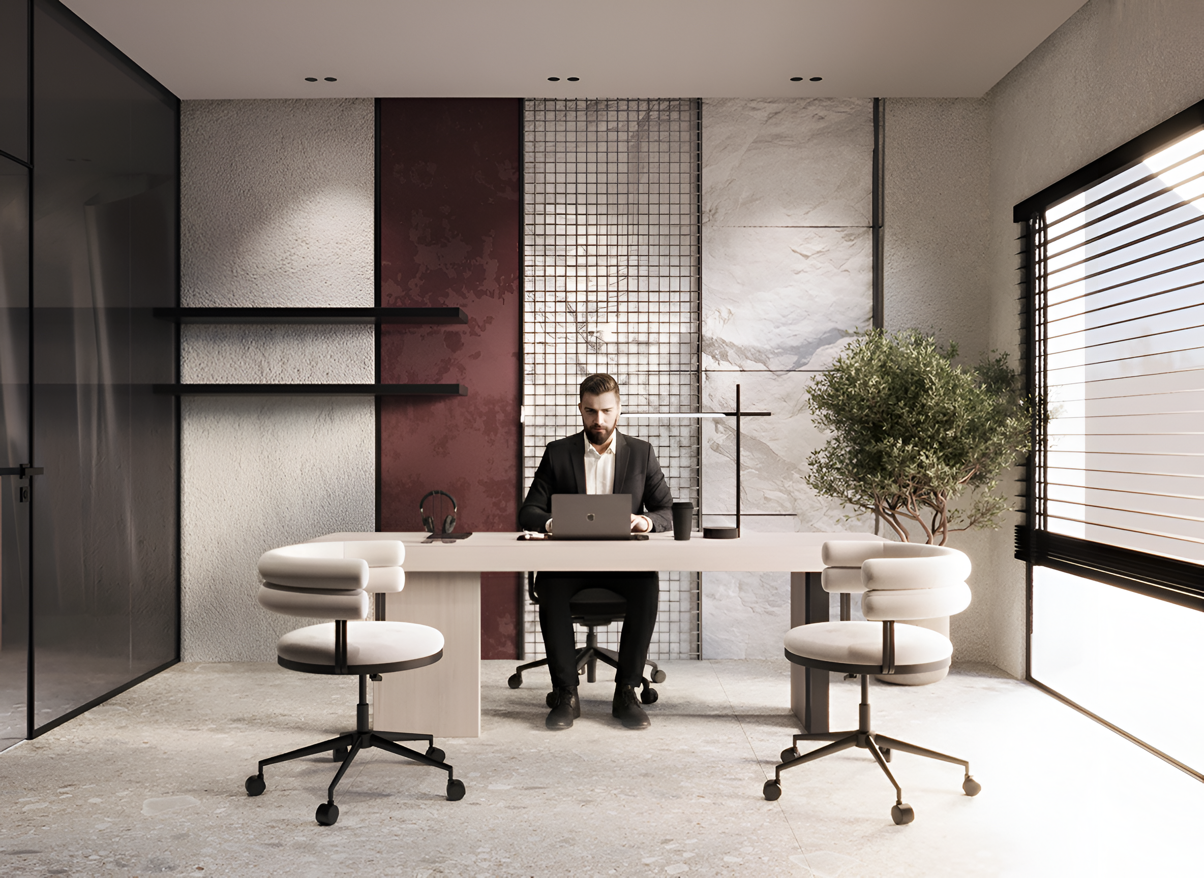 现代信息技术办公室丨埃及丨Alaa Abudeif-10