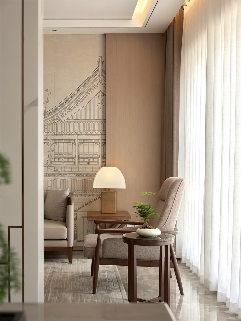 澜溪谷 · 上海现代东方美学别墅设计丨中国上海丨几何空间设计事务所-41