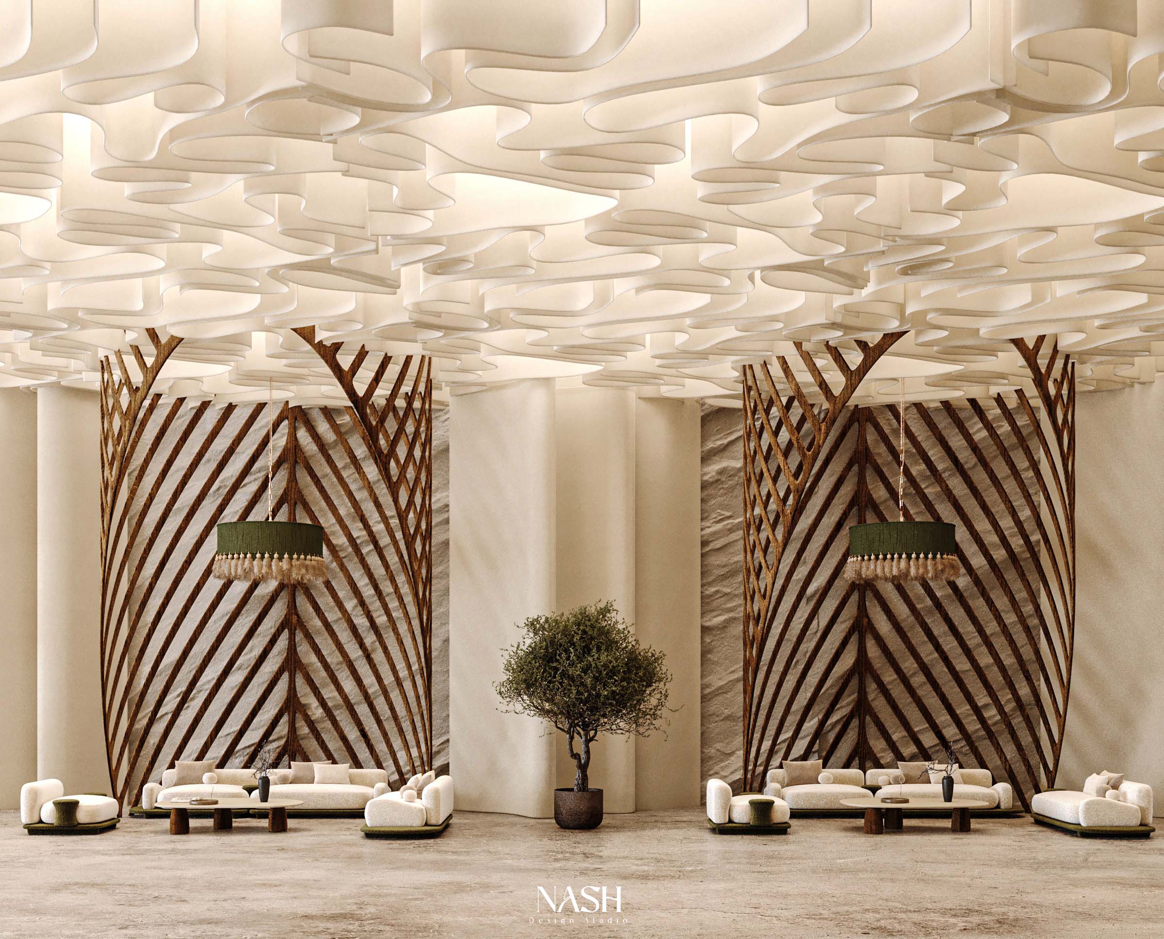 斯瓦斯蒂度假村大堂丨NASH STUDIO-20