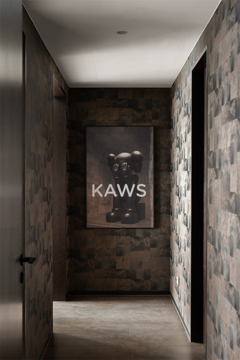 一室意式轻奢,质感风雅的鎏金岁月-9