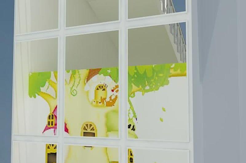 幼儿园楼梯间-2