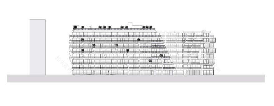 柏林查理住宅小区,梯田状雕塑阳台设计-57