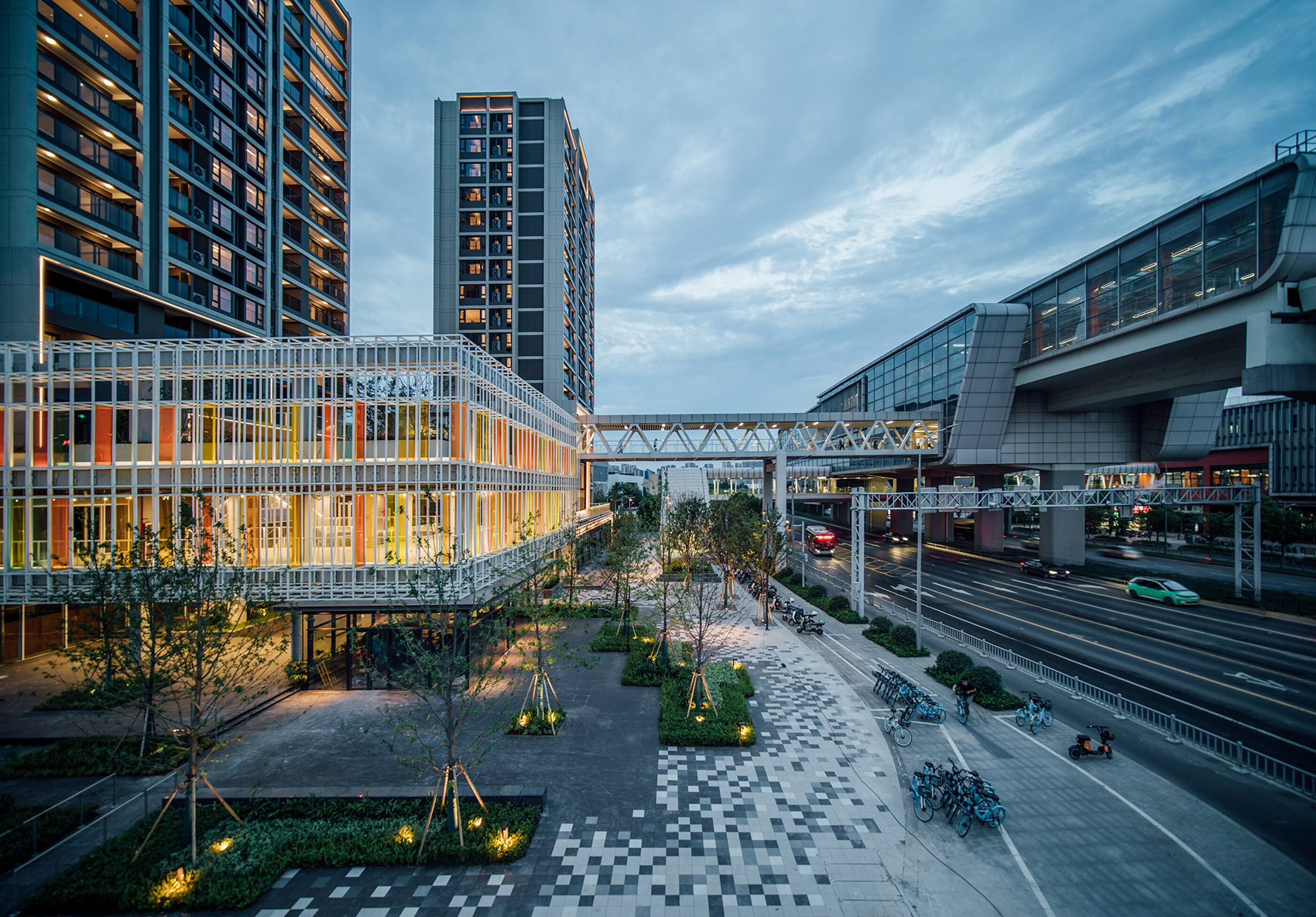 萤集·三官堂(缤虹里的商业区)丨中国宁波丨T.Workshop创浦景观设计-24