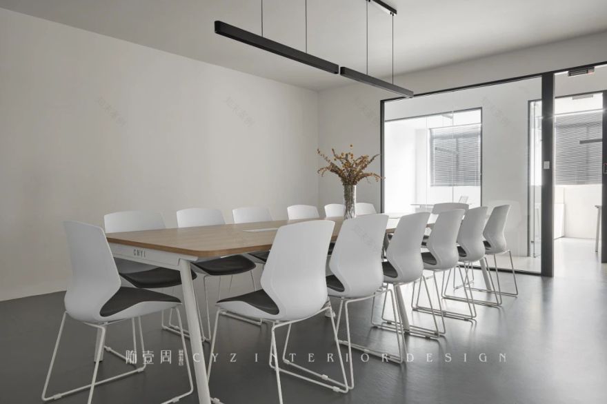 办公空间实景丨中国静安丨上海陈壹周室内设计-38