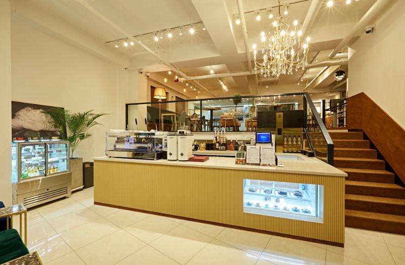 首尔江南精致 40 平咖啡厅设计-4