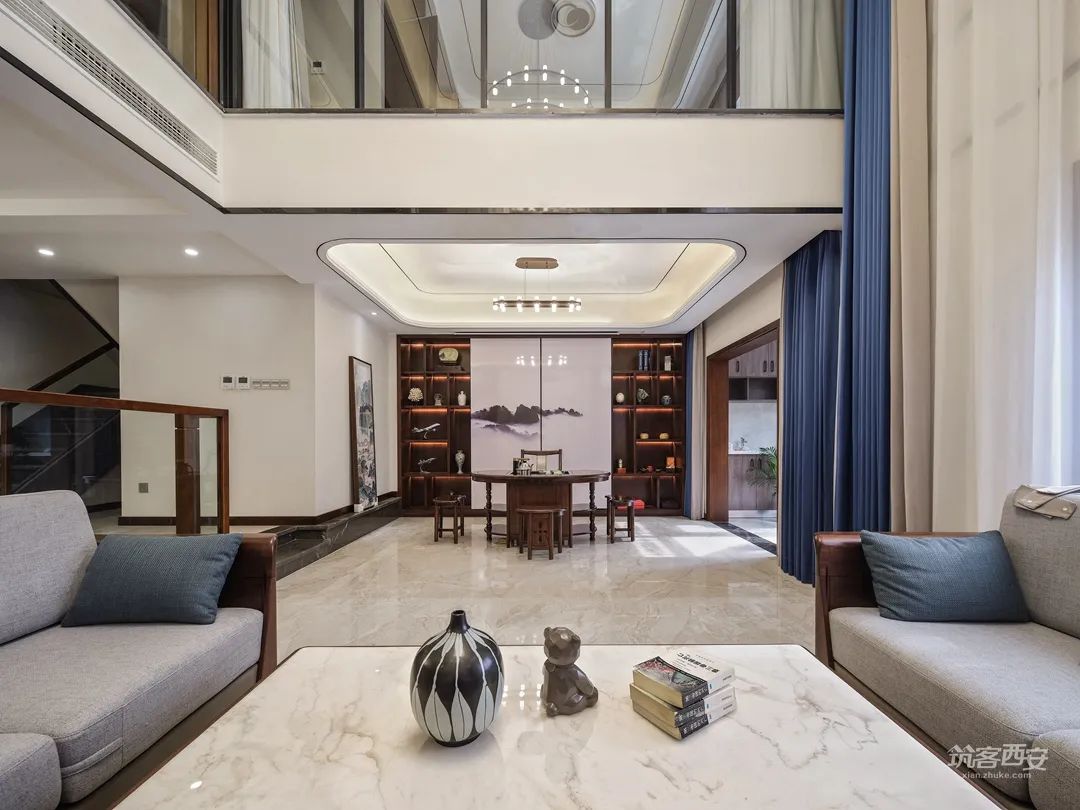 退休生活重启 · 吴永华设计师的平衡不对称养老新宅丨中国西安丨西安旗盛装饰-19