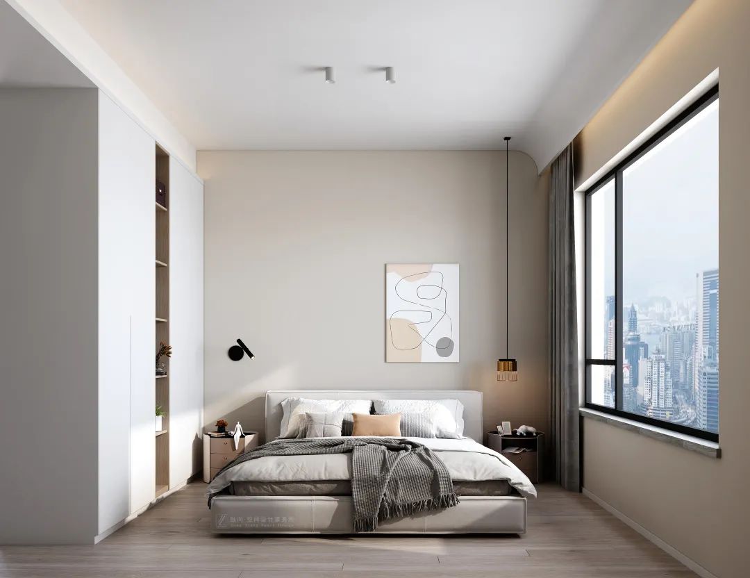 创和公园壹号简约奶茶色空间设计丨中国湖南丨纵向·空间设计-20