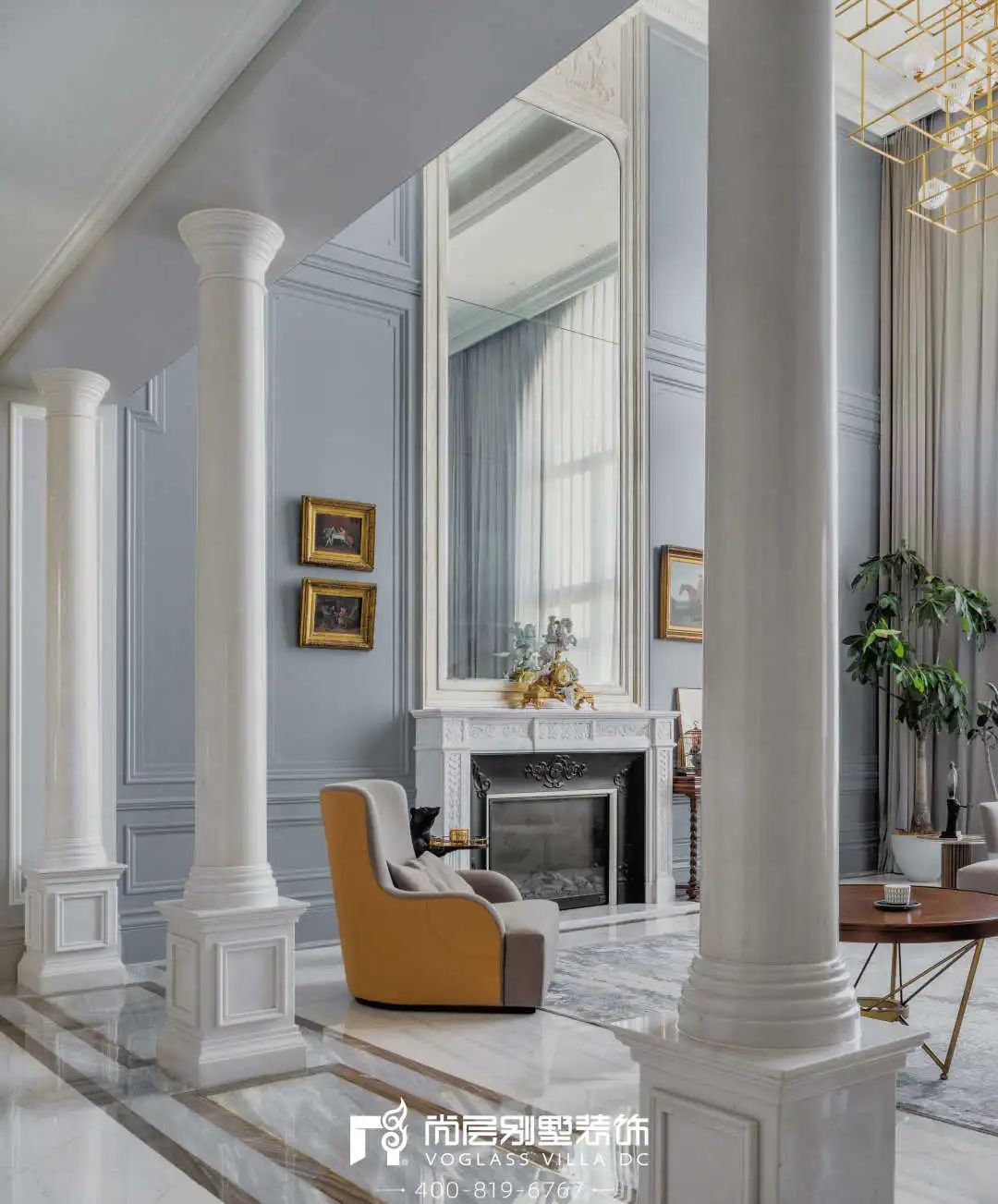 尚层装饰×壹号庄园 | 780㎡现代法式别墅装修，回归纯粹极致的生活-34