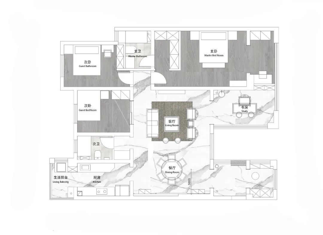 树高威尼斯新中式风韵,演绎东方美学意境-15