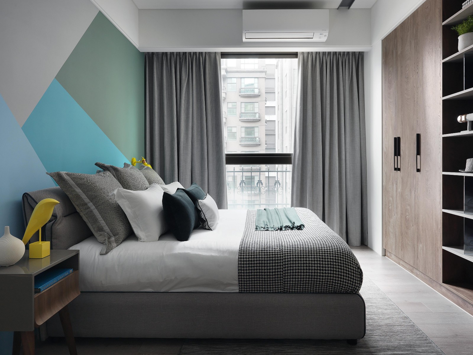 几何色彩魅力  奥朴空间创作-19