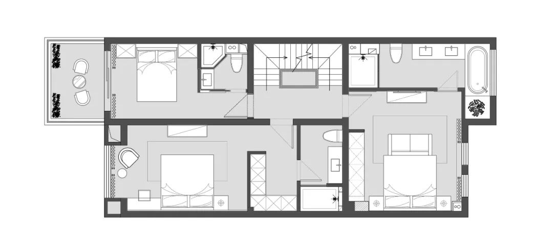 浙江金华 500㎡别墅私宅设计 | 简约轻奢，生活与自然的完美融合-14