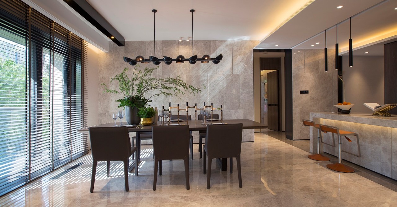 北京金茂府平墅宅邸样板间设计-30