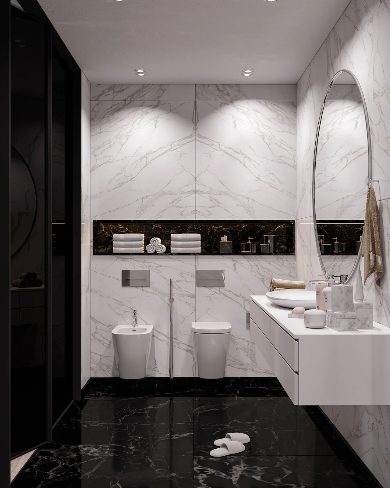 东京 100㎡高雅公寓设计丨日本东京丨阿塞拜疆设计师 Laçın Quluyev-37