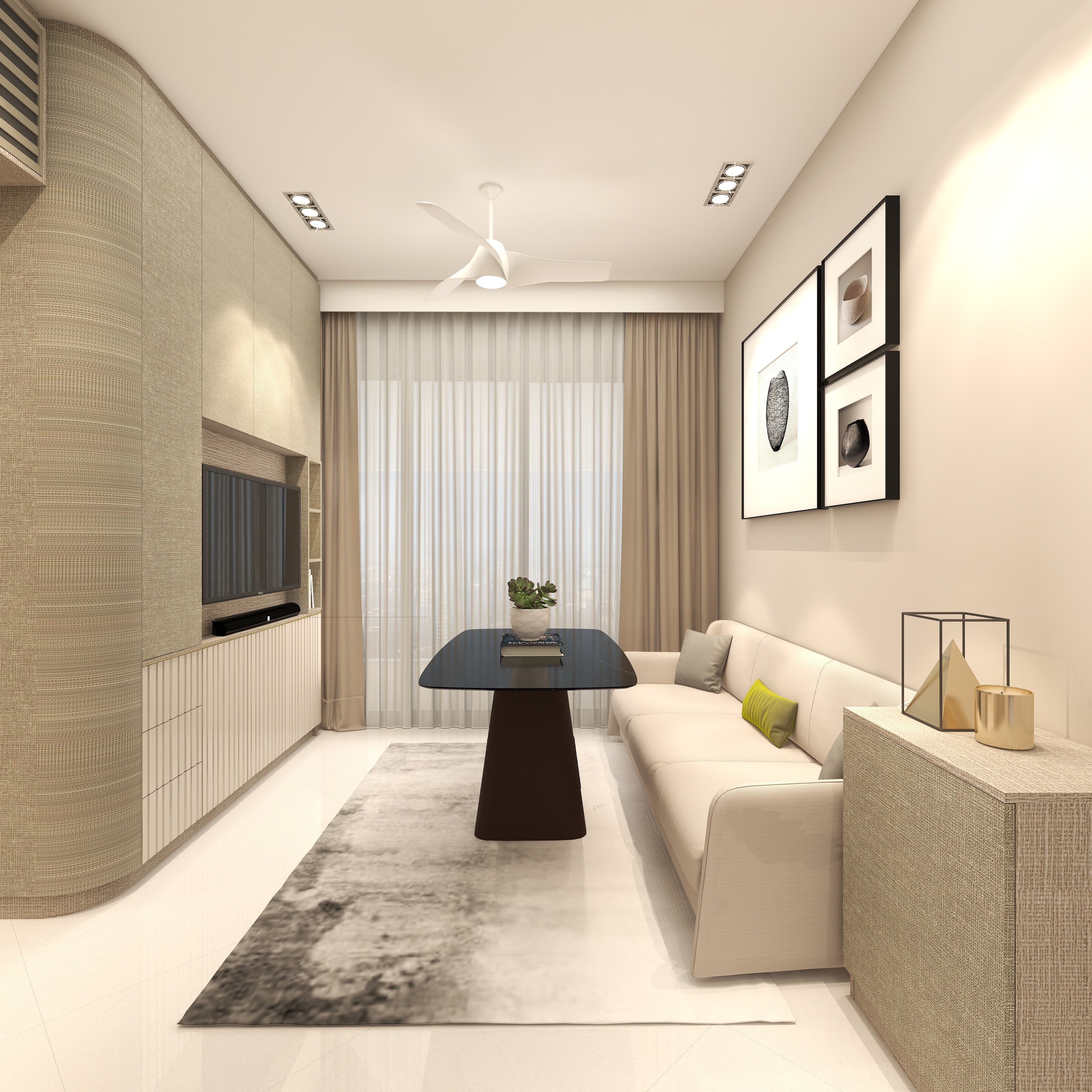 Living / Bedroom / Corridor-1