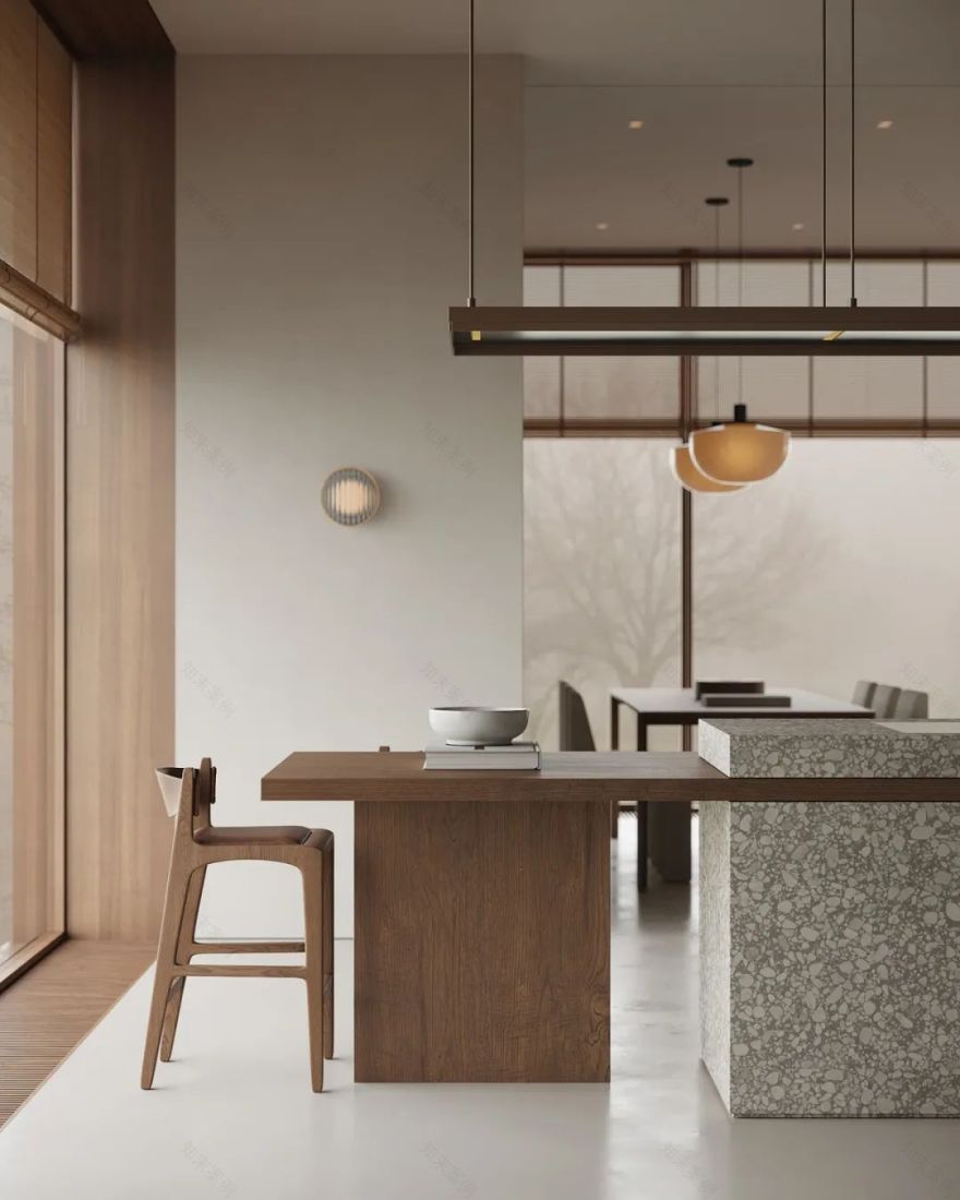 暖色调原木系奶油风极简设计丨HPISD-31