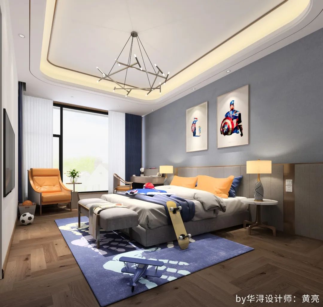 广州 320㎡四季如画别墅，新中式生活美学典范-24