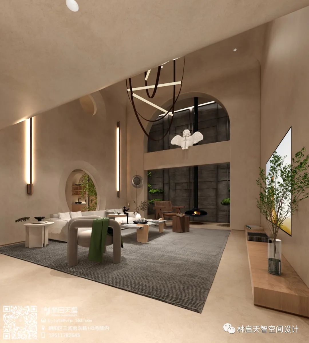 城建国誉府私人住宅丨林启天智(北京)建筑工程设计有限责任公司-2