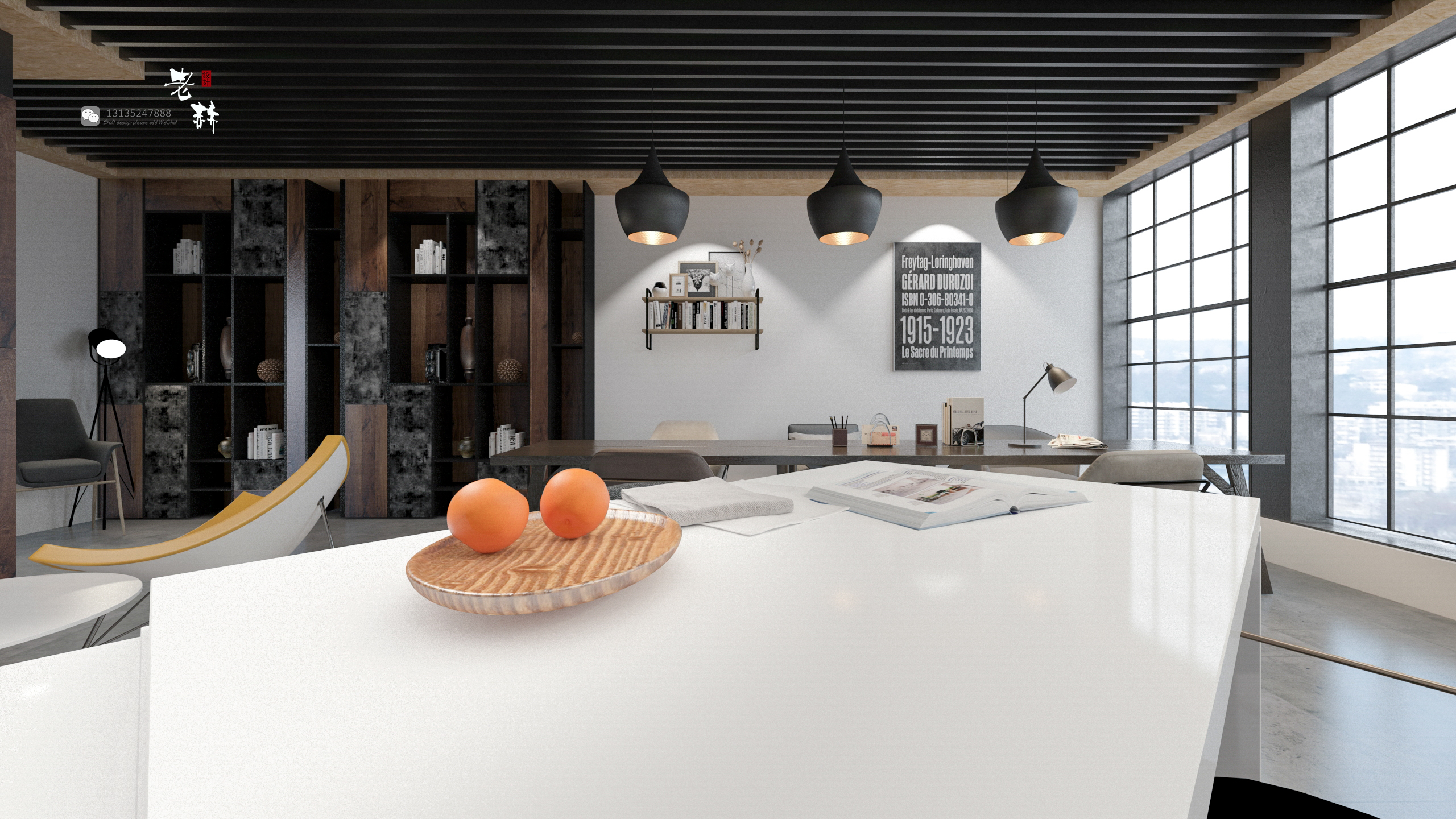 宇洋西海工业风工作室-3