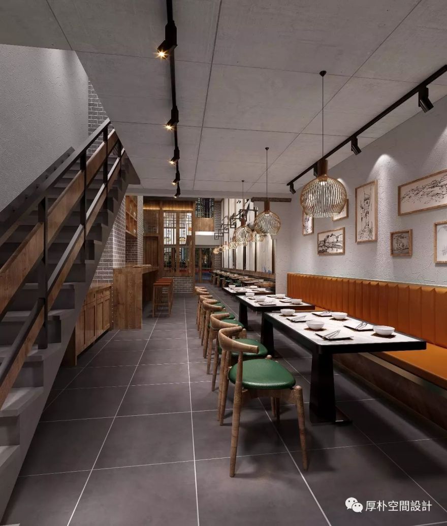 皖韵禅意,悠然生活——{来皖面}面馆设计-13