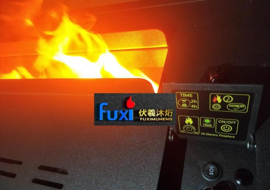 华润置地售楼部 LED 光源 3D 伏羲雾化壁炉设计-12