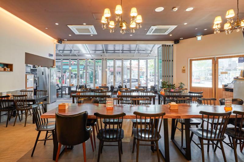 26 平极简餐厅设计 | 清爽氛围的餐饮空间-13