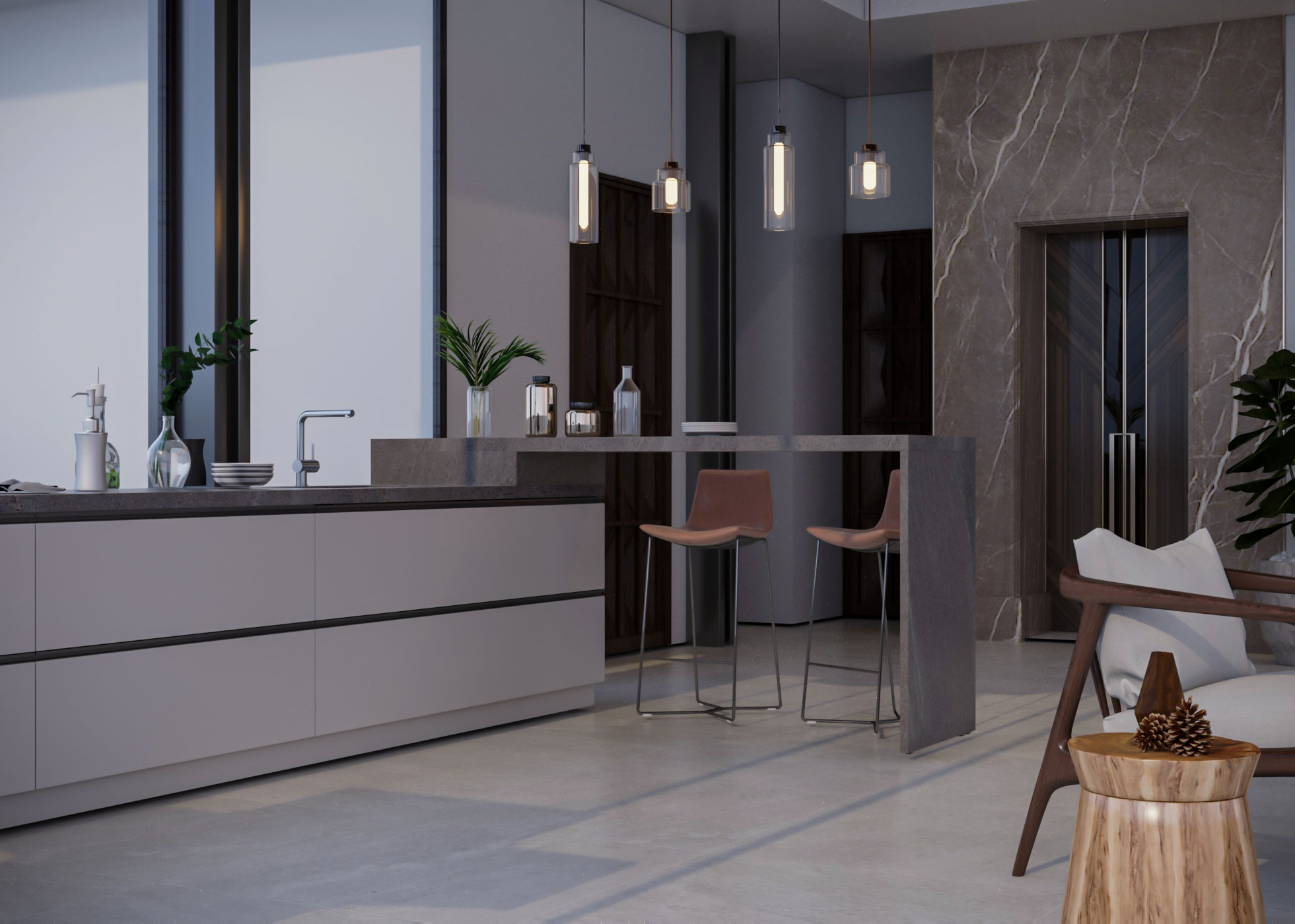 屋顶设计现代工业风格-5