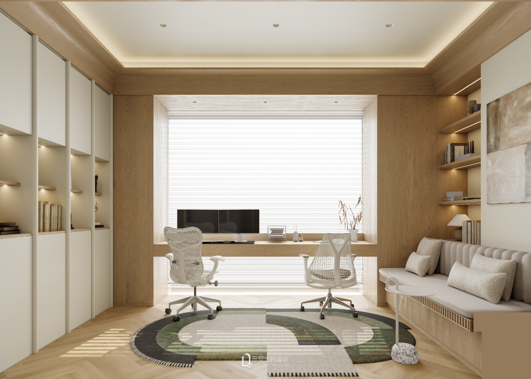 示觉设计|307㎡绿城黄浦湾，打破空间界限，实现多元化生活场景-41