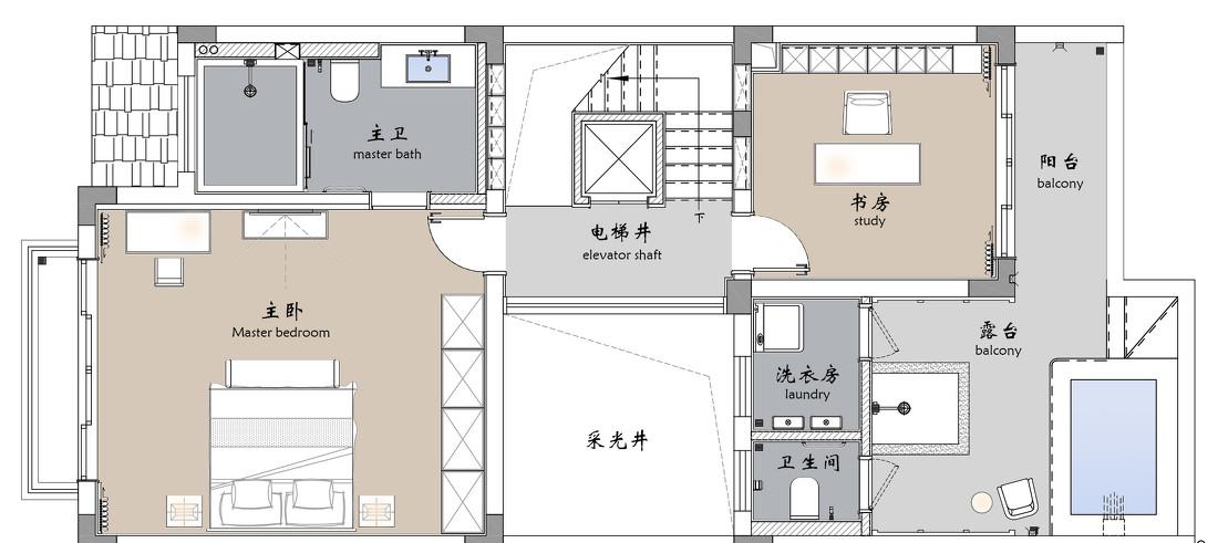 570㎡别墅,理想日常的温柔载体-0