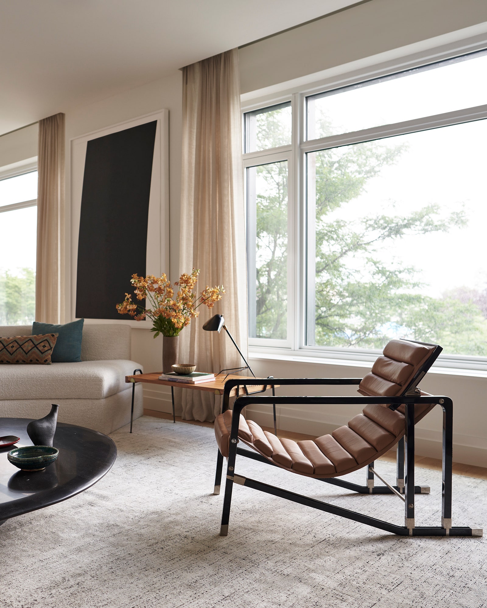 纽约 Tribeca 区 280 平米公寓 | 现代极简风格的艺术藏品之家-15