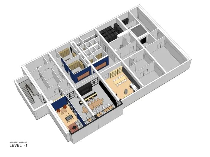 波兰华沙红牛办公室丨MXCF Architekci-23