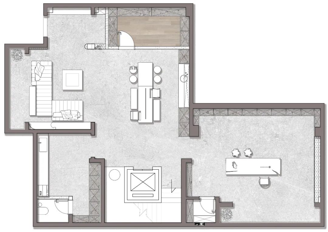 揽月府二期480㎡现代叠墅-12