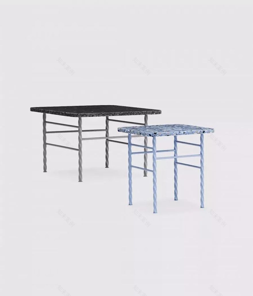 水磨石与黄铜 打造高级感家居-13