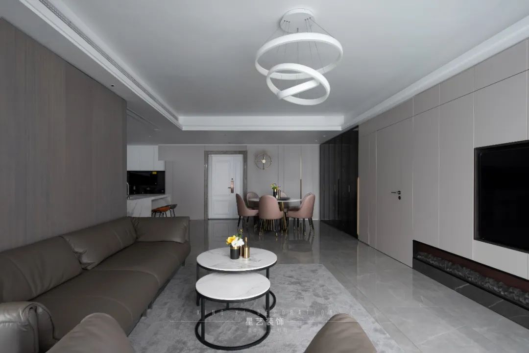广州富力院士庭·朔现代简约风新居,生活与艺术的完美融合-14