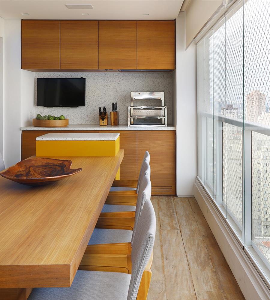 巴西 SP 住宅项目 | 木质核心设计，打造温馨家庭空间-9