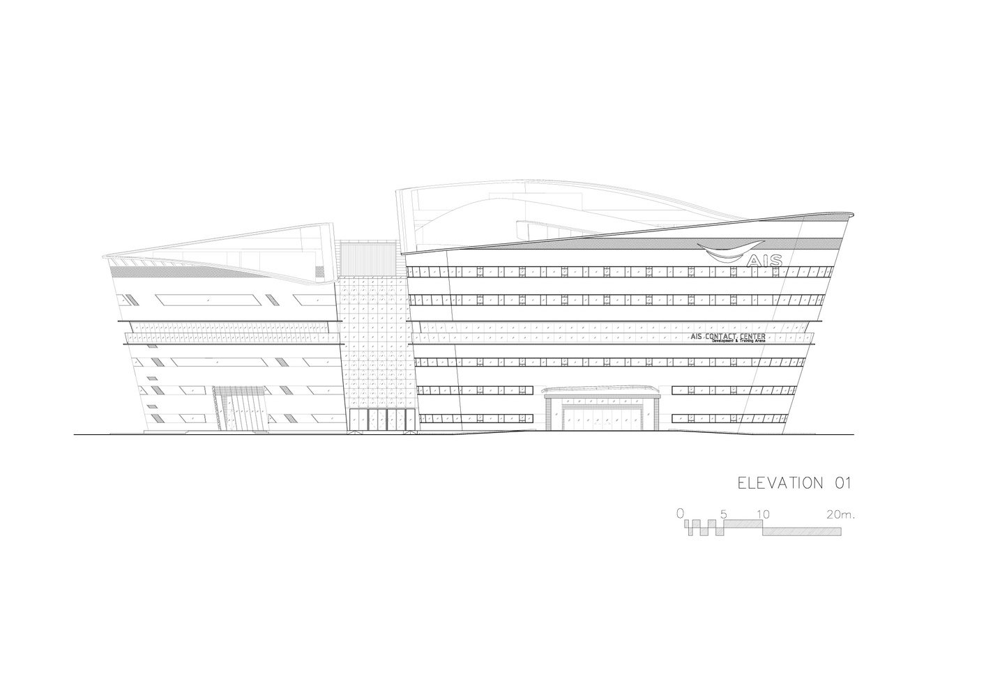 AIS  CENTER DEVELOPMENT - TRAINING ARENA  PLAN ARCHITECT-48