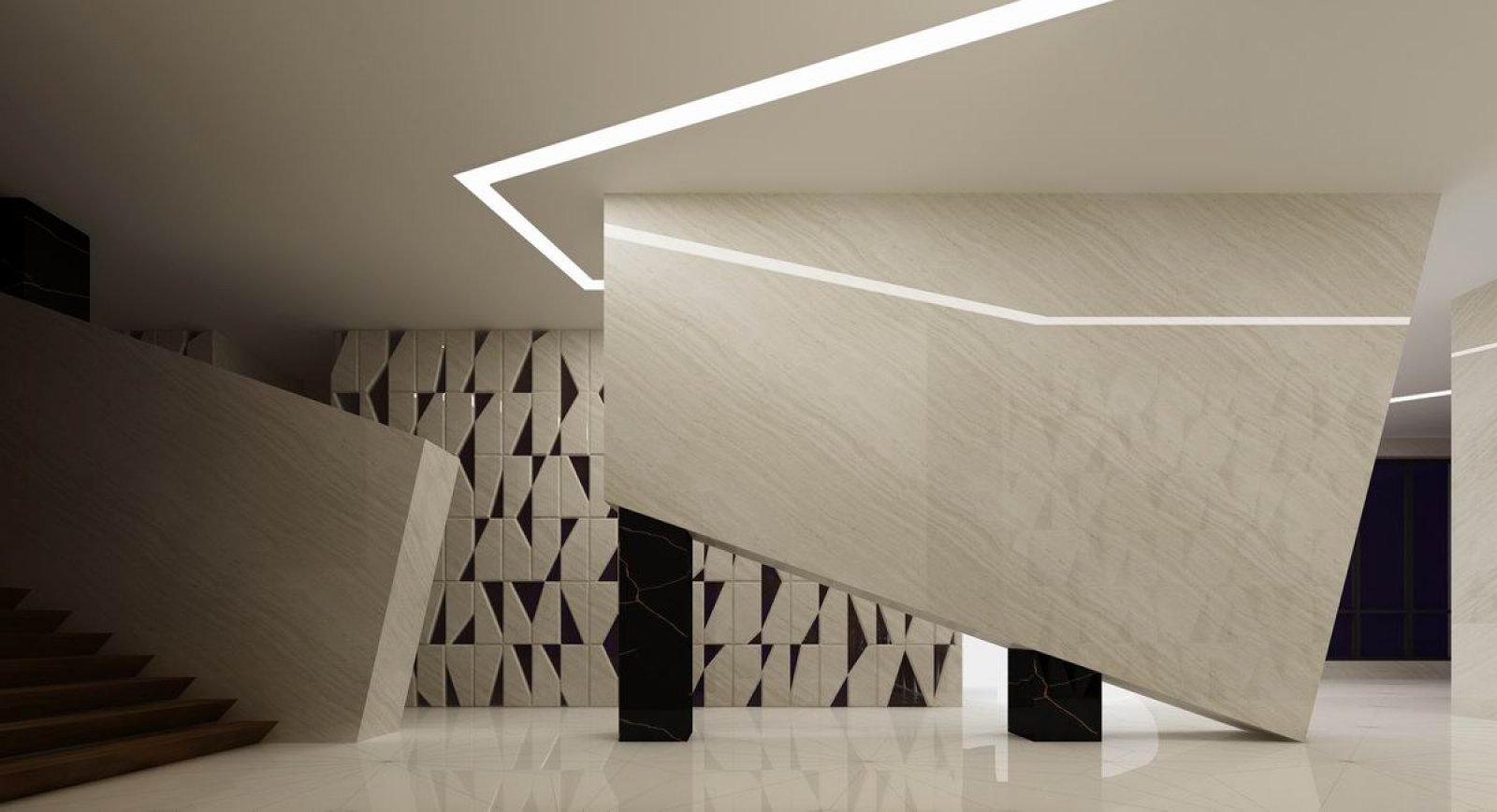 力丰石业办公楼装修设计  汤建松室内设计-15