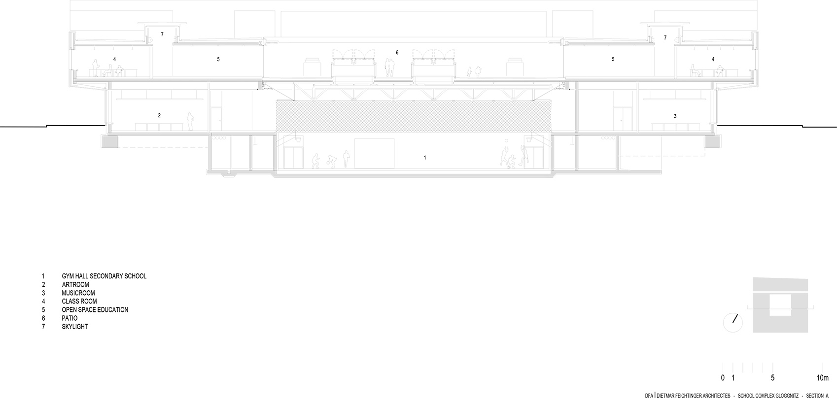 Gloggnitz学校综合体，奥地利 / Dietmar Feichtinger Architectes-101