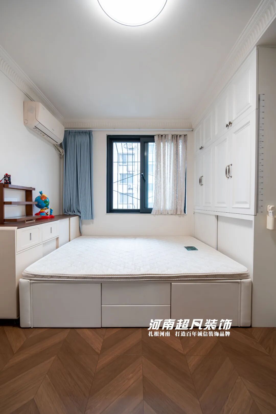 完工首发丨管城区金城街30号院，123㎡老房翻新，美式复古设计，优雅低调绽放-159