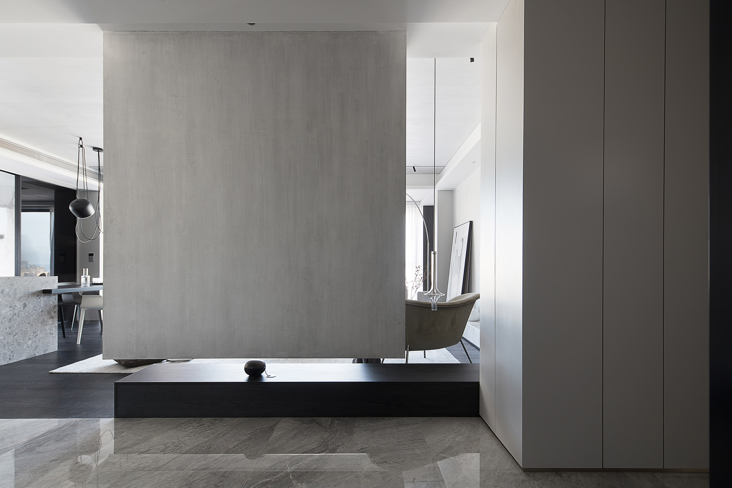 215㎡简约大平层，高级大地灰！-5