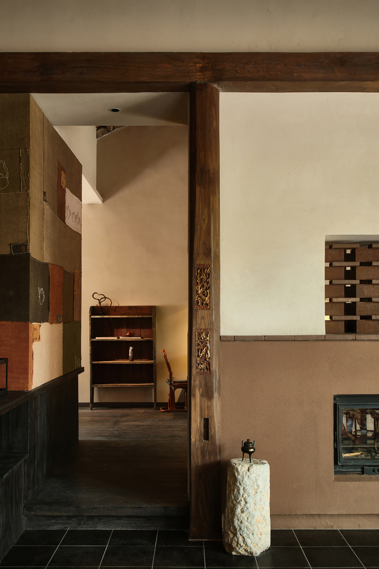 闭门即是深山  半日松风茶空间设计丨中国南京丨南京拙木空间设计-0