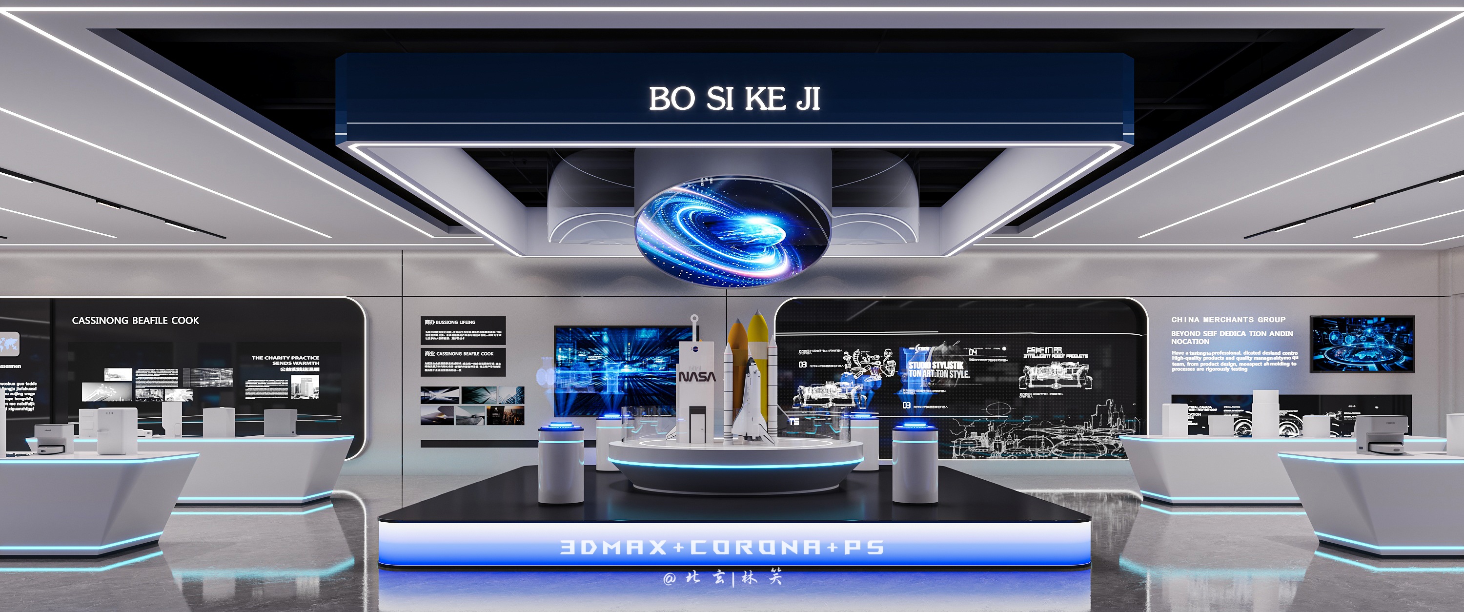 简约干净的办公室装修设计，美观与实用兼备-10