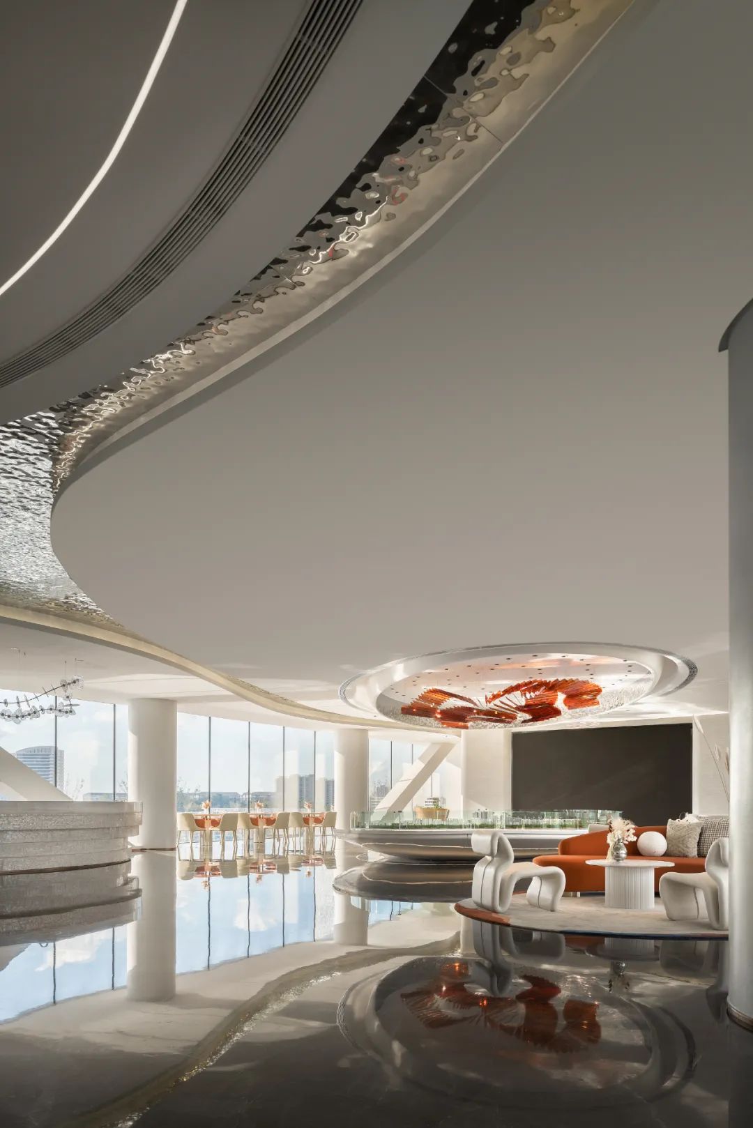 荣成自在澜湾销售中心丨中国山东丨元禾大千（软装）,天翊设计（硬装）-45