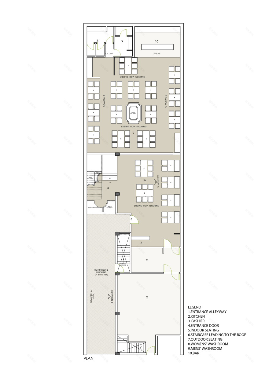 Baba’s 餐厅丨印度昌迪加尔丨Loop Design Studio-17