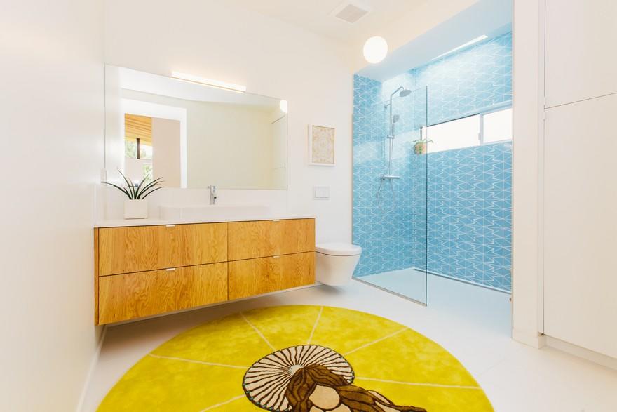 加州卡迪夫牧场现代海滨住宅-21