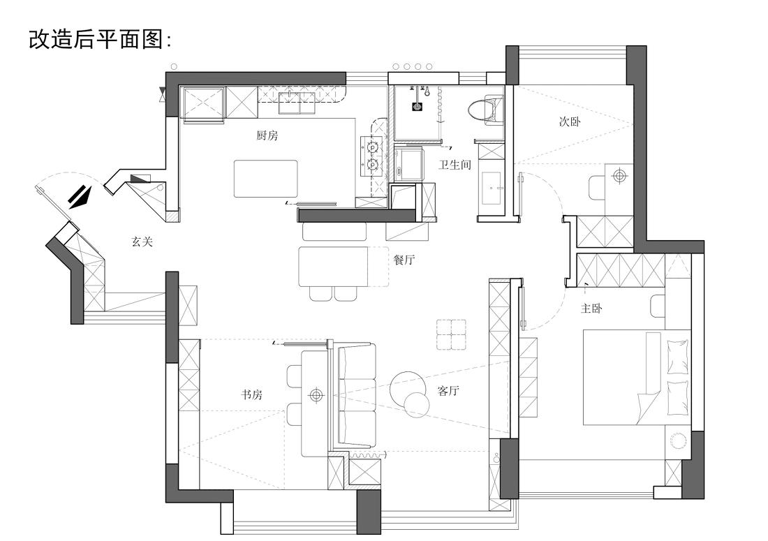 广州 97㎡原木温馨家居设计丨中国广州丨301 设计研究所-47