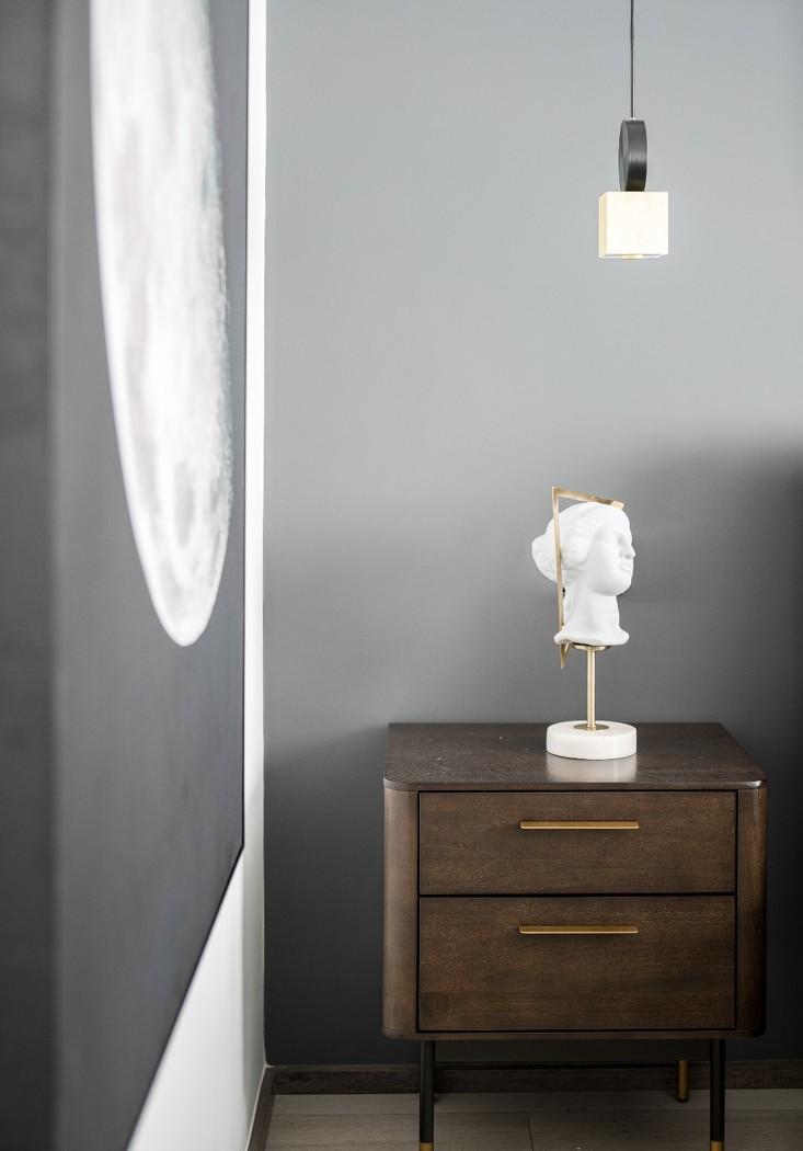 上海谷辰设计 · 平层空间的一抹春意江南-29